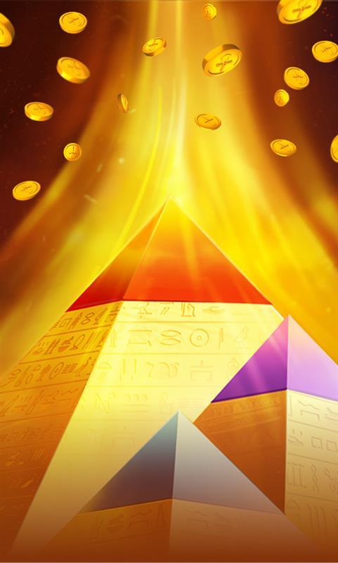 3 Pyramids of Gold Hold and Win